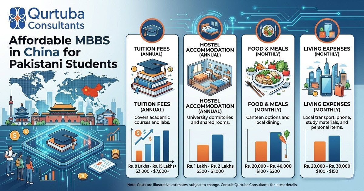 Cost of MBBS in China for Pakistani Students 2026