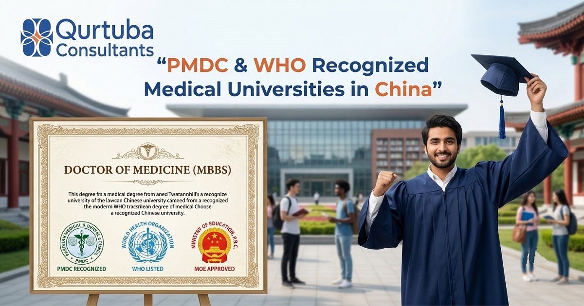 PMDC and WHO recognized medical universities in China