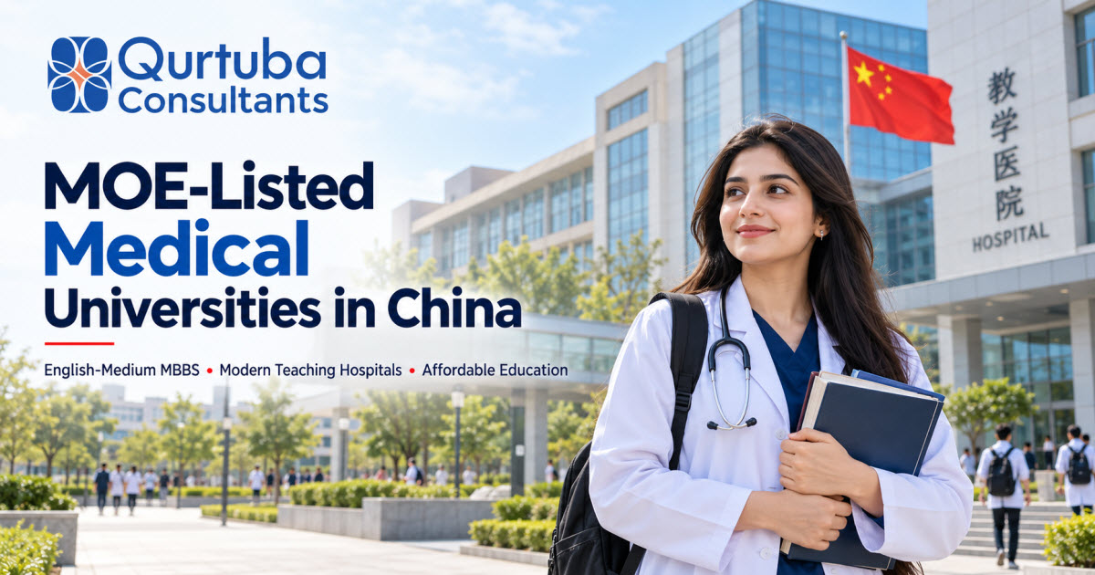 MOE listed medical universities in China offering English-medium MBBS programs